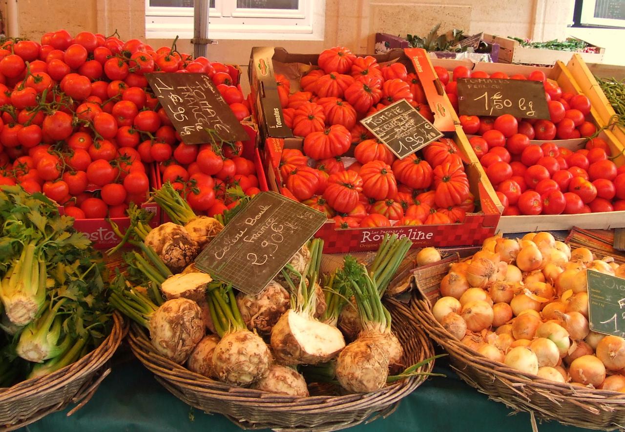 fruits et légumes chez Naud