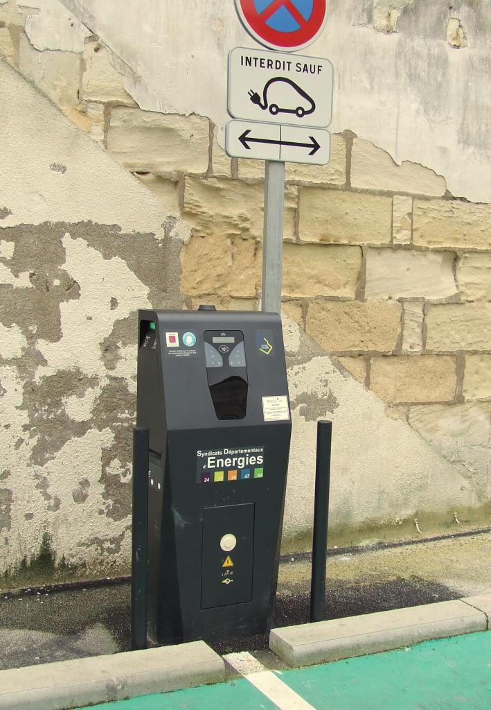 la borne électrique