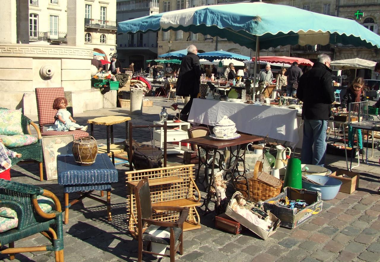 la foire aux antiquités