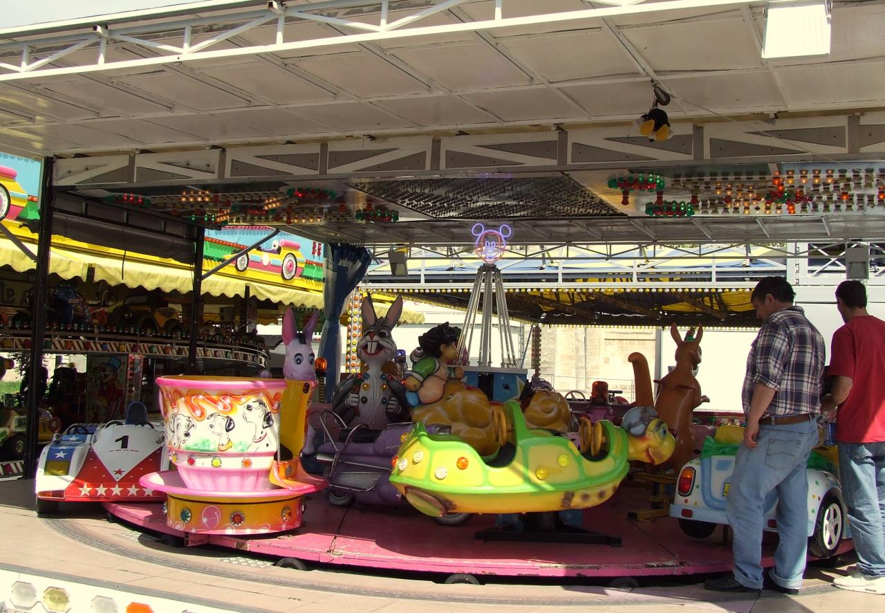 la fête foraine des Rameaux