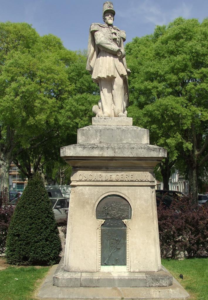 la statue de Oscar de Géreaux,