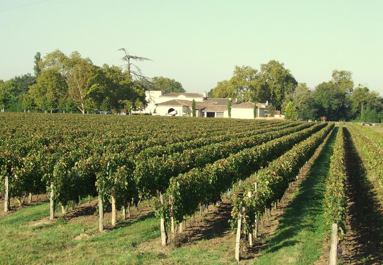 le château Larteau à Arveyres