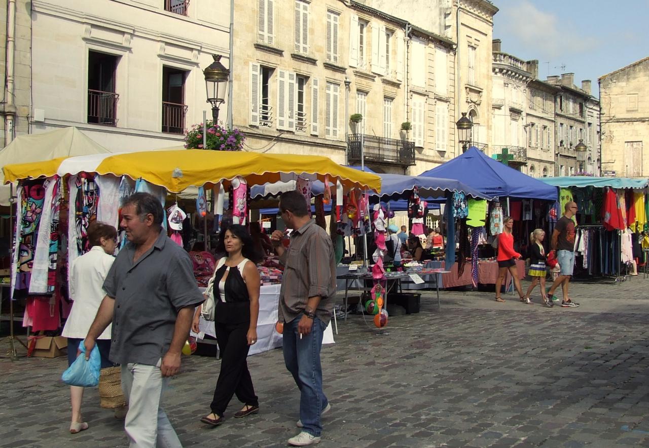 les marchés de plein air