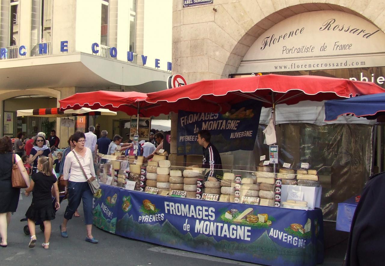 le marché plein air du mardi