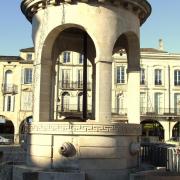 place Abel-Surchamp, la fontaine