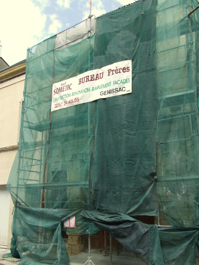 restauration de l'hâbitat, protection et travaux préliminaires