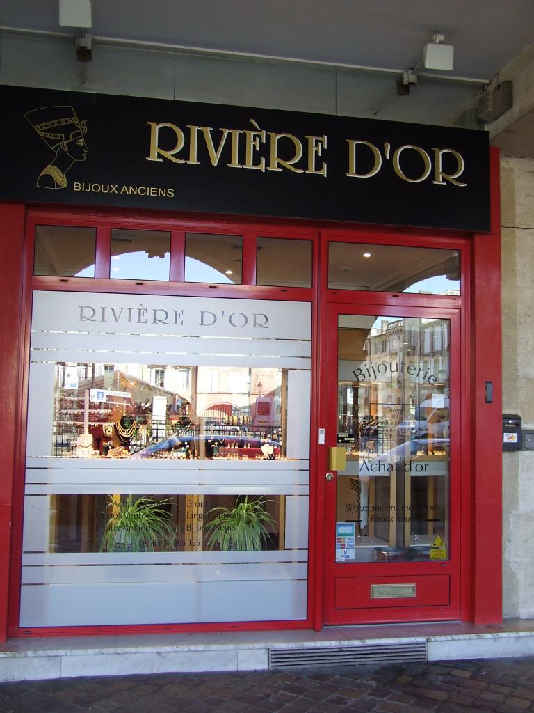 la boutique la Rivière d'Or